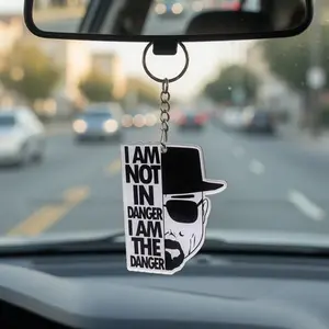 I am not in danger, I am the Danger Acrylic Keychains, Breaking Bad