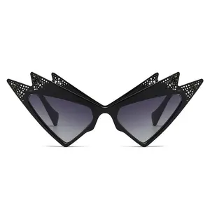 Butterfly Crystal Cat Eye Sunglasses Shades for Women