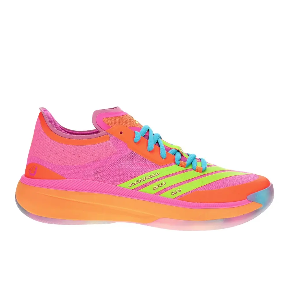 adidas Mens Jalen Green Adizero 3.0 Basketball Sneakers Shoes - Pink adidas Mens Jalen Green Adizero 3.0 Basketball Sneakers Shoes - Pink