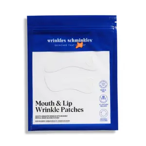 Mouth & Lip Wrinkle Patches - 100% Medical Grade Silicone - Smooth Marionette Lines & Smoker's Lines - Non-Invasive Alternative - Made in the USA