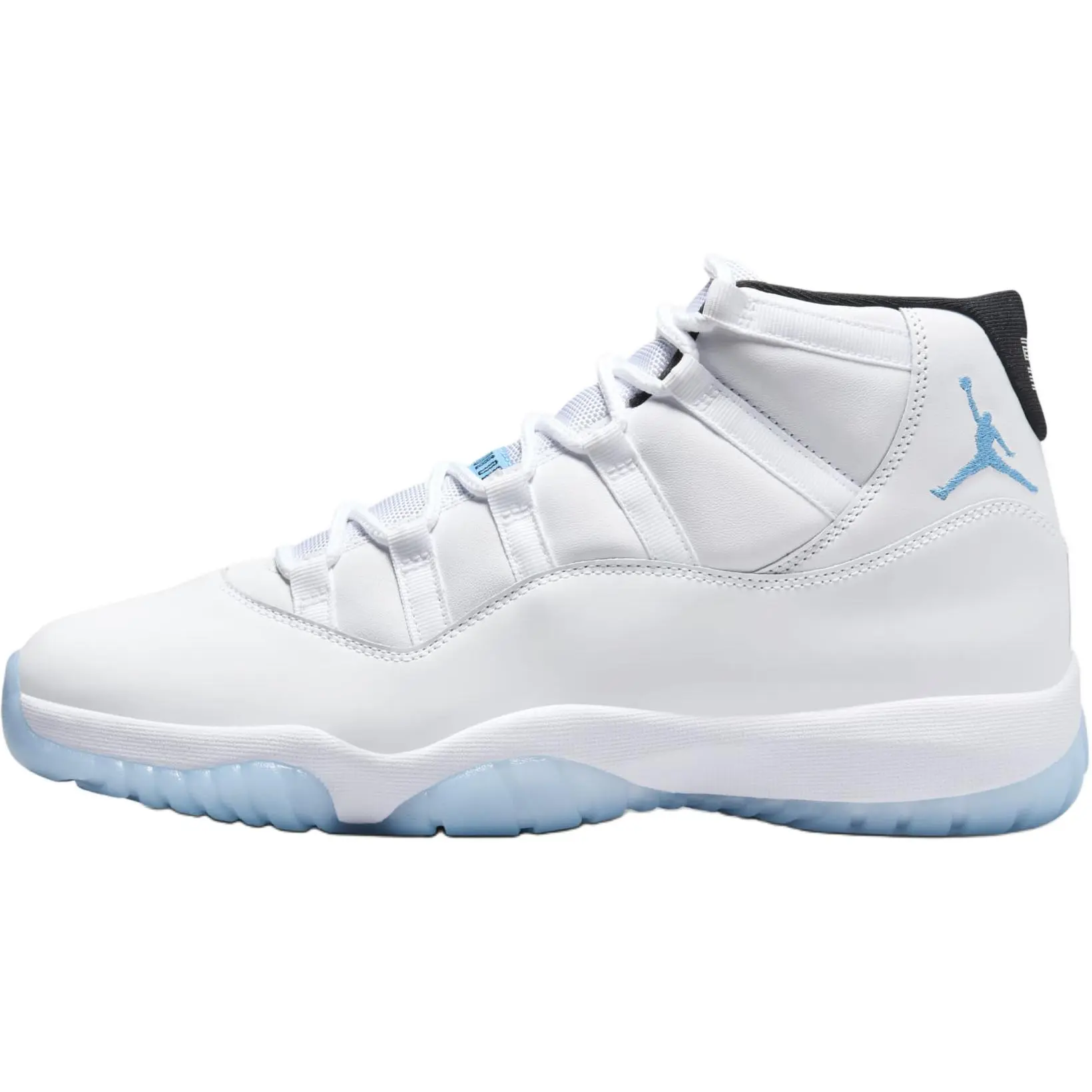 Jordan 11 Retro Legend Blue 2024 Versatile Comfort High Top Basketball Shoes Kids'' White Black 378038-104