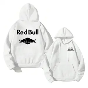Black White Racing Unisex 2 Sides Hoodie with Crewneck Sweatshirt and T-Shirt - Best Gift for Racing Lovers - Starboy Bull Unisex Men Women Sweaters Cotton Shortsleeve Soft Tops Fabric