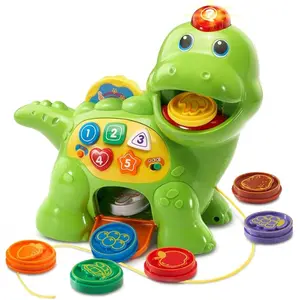 VTech Chomp and Count Dino - Green Educational Science & Technology Toy for Kids