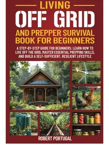 LIVING OFF GRID AND PREPPER SURVIVAL GUIDE FOR BEGINNERS: LEARN HOW TO LIVE OFF GRID, MASTER ESSENTIAL PREPPING SKILLS, & BUILD A SELF-SUFFICIENT, RESILIENT LIFESTYLE Paperback