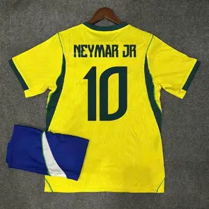 Brazil FC 25/26 Football Kit – Authentic Match Version – Premium Polyester Fabric
