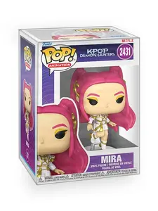 Funko POP KPop Demon Hunters - Mira (What It Sounds Like) Vinyl Figure with Epic Collectibles Premium Box Protector Included