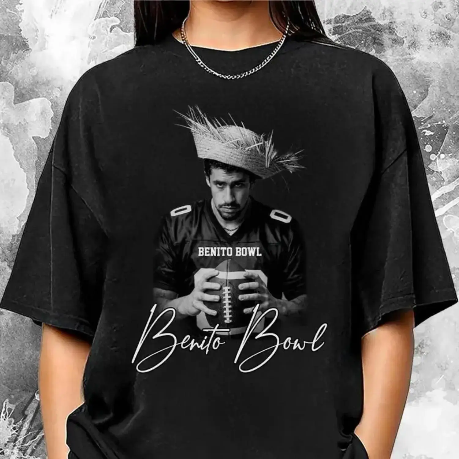 Bunny Football Shirt, Bad Benito Shirt, Bunny Bowl Retro 90s Shirt, Bowl 2026 Halftime Show Shirt