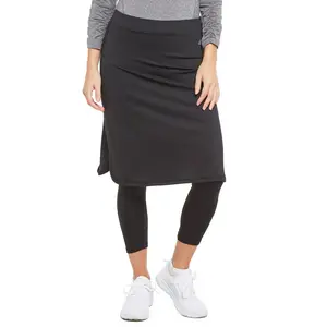 Cropped ShirtTail Snoga - Black (final-sale)