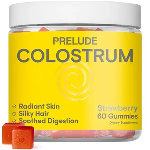Colostrum Gummies for Skin Health, Joint Support & Collagen Boost – Dietary Supplement for Hair, Fitness & Wellness Healthcare Edible Colagen Nail Bathroom