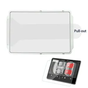 Tesla Model 3 Highland 2024+ Tempered Glass 9H Anti-Scratch Car Screen Protector for Model Y 2025 15.4" & 8" Screens Easy Install(not for 2026 Model Y)