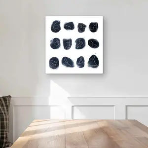 212 MAIN Aluminium Constellations Galaxy Wall Art Photo Print - 16x16 in., Minimalist Scandinavian Earth & Stars Metal Artwork, Nature-Inspired Home Decor