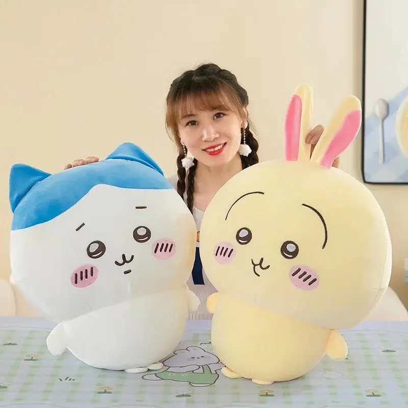 50cm Japanese Anime Chiikawa-ww03 Usagi Hachiware Plush Doll, High-Quality Oversized Pillow, Girl's Birthday Gift for DIY Felt Crafts Enthusiasts, Chikawa