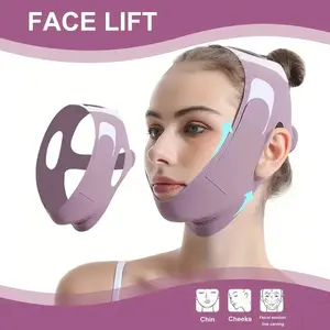 Advanced V-Shape Lifting Mask, Reusable Fragrance-Free Facial Lift Band, Reduces Chin and Double Chin, Double Chin Reducer, Tightens Contours, Improves Jawline, Jawline Shaper, Skin Care Tools