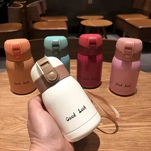 200ML Vacuum Flask, 1 Count Portable Insulated Water Bottle, Travel Water Bottle, Drinking Cup for Home Office School, Gift for Friend