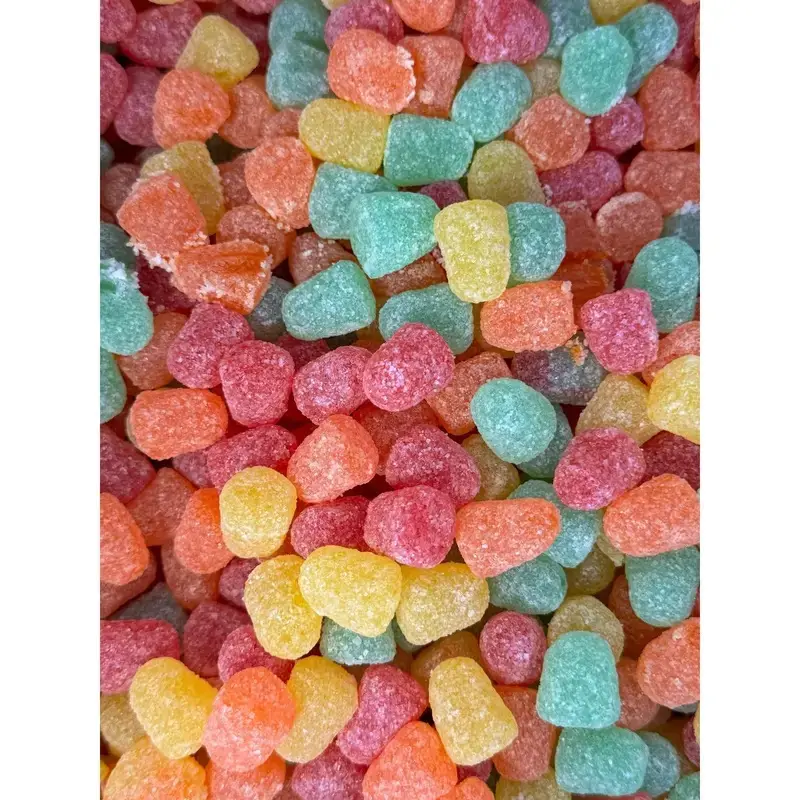 Sour Fruit Drops Chewy Candy Bites