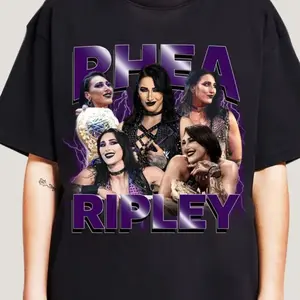 Rhea Ripley Shirt, Fashion Cotton, Full Colors, Full Sizes, For Men, For Women