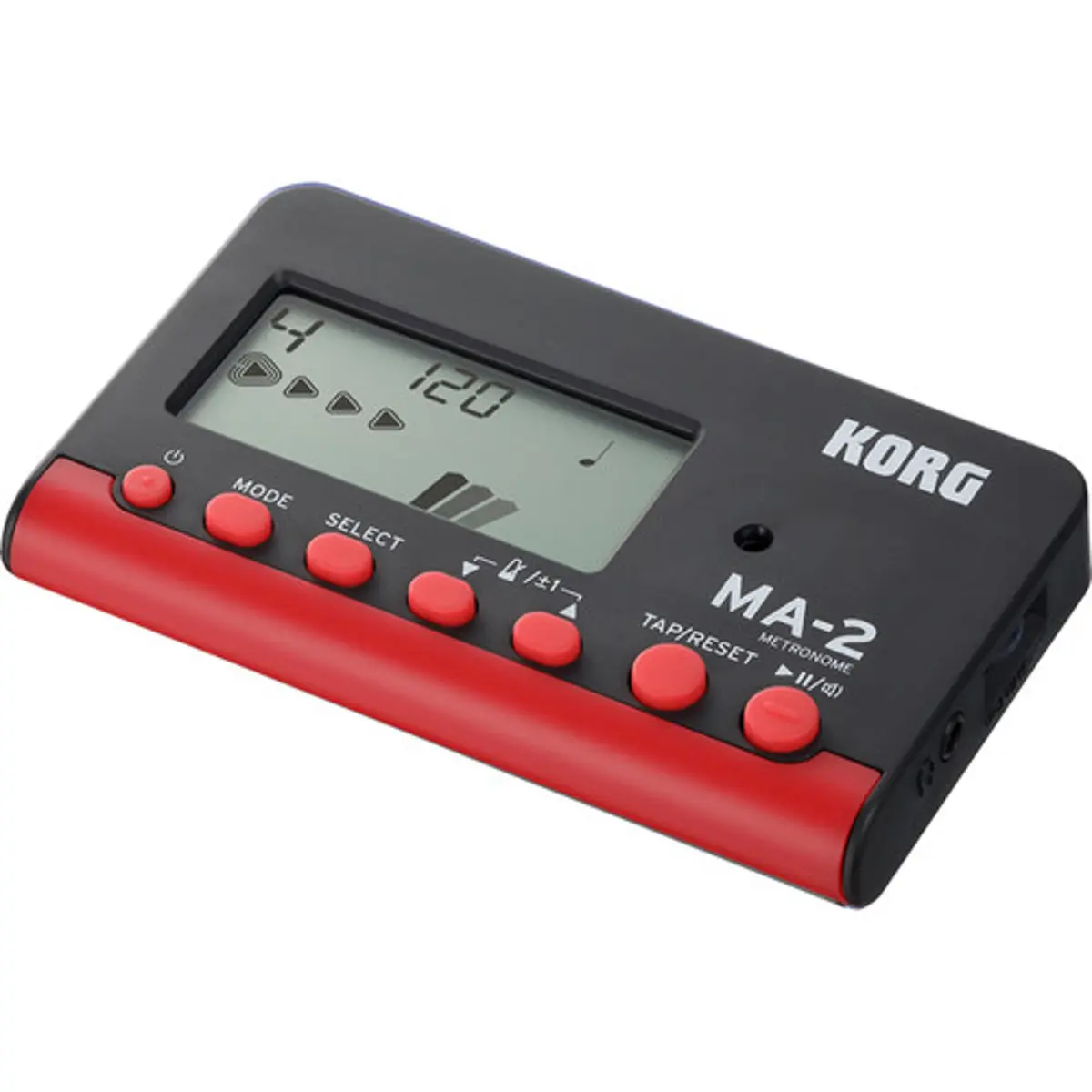 Korg MA-2 Digital Metronome, Black Red