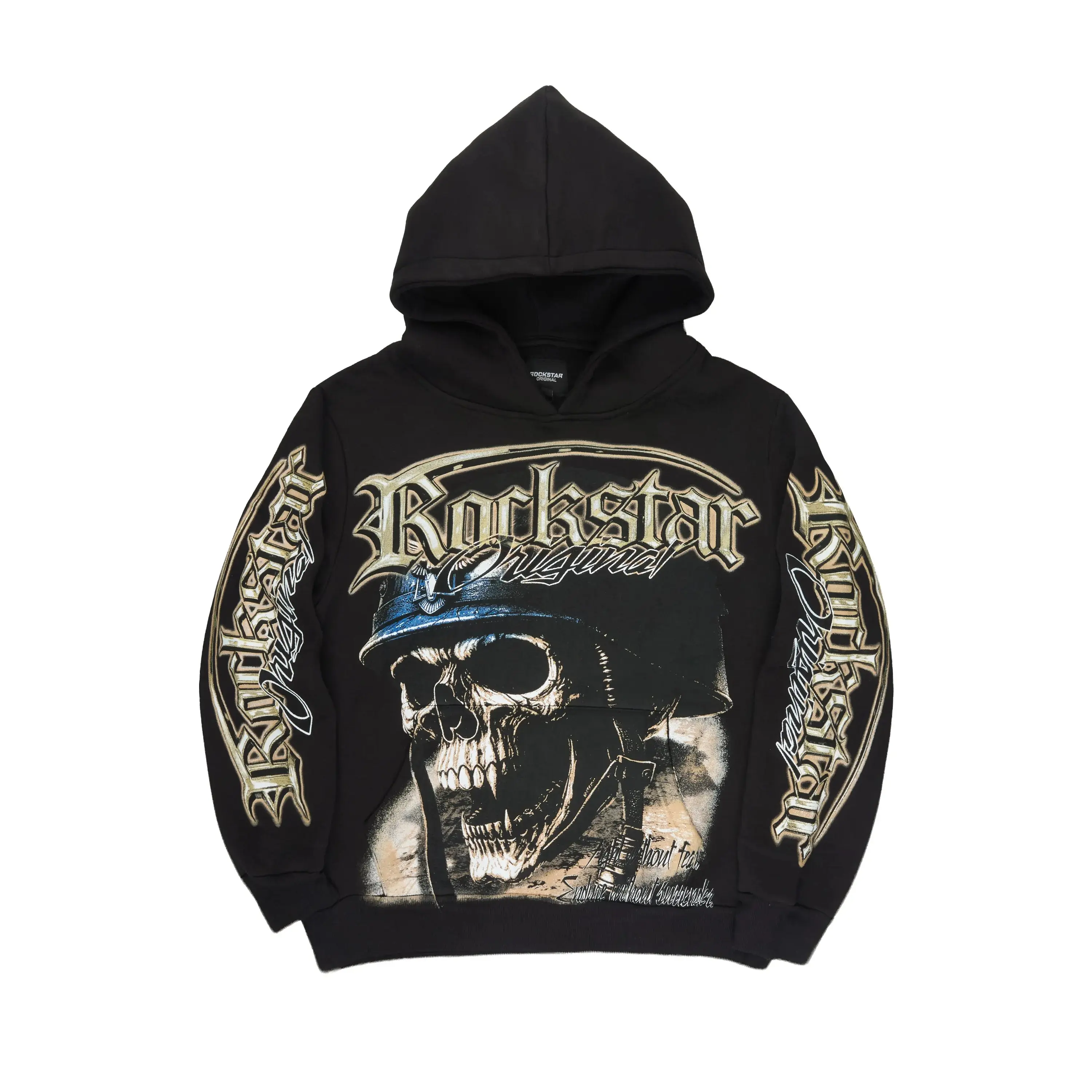 Navid Black Graphic Hoodie