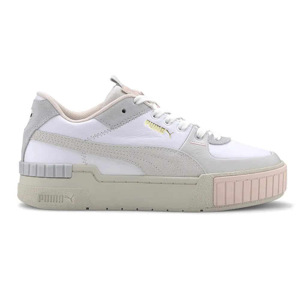 PUMA Womens Cali Sport Mix Platform Sneakers Shoes Casual - White PUMA Womens Cali Sport Mix Platform Sneakers Shoes Casual - White