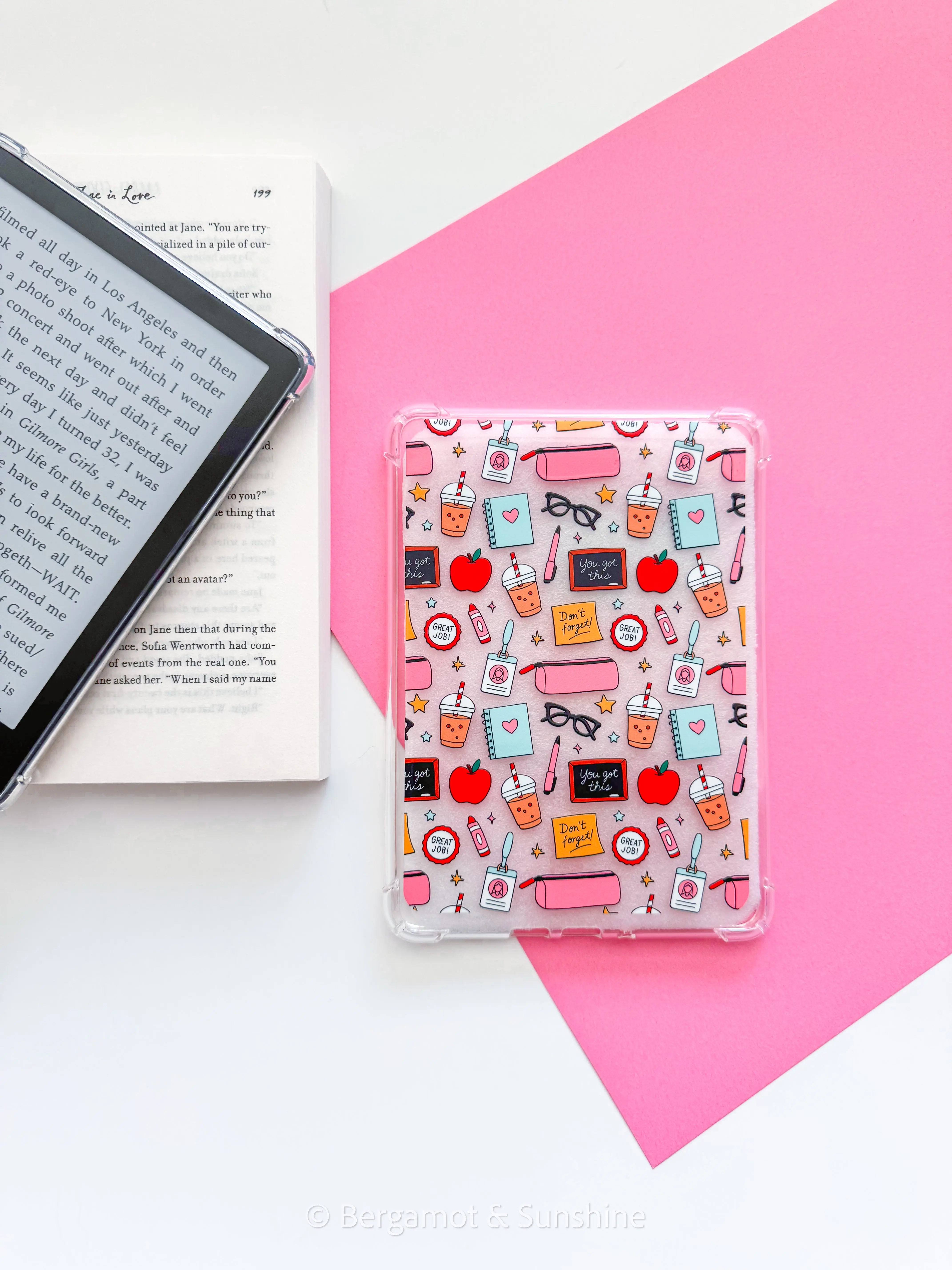 School Days Kindle Paperwhite Case – Bookish E-Reader Cover