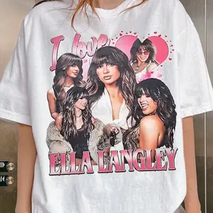 [Sale Up To 45%] Retro 90s Ella Langley Tour 2026 Shirt