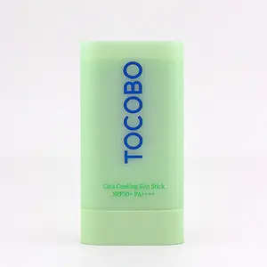 TOCOBO Cica Cooling Stick (18g) - Centella Asiatica & Tea Tree Oil Moisturizer for Sensitive, Irritated, Acne-Prone Skin, Hydrating & Soothing Redness Relief