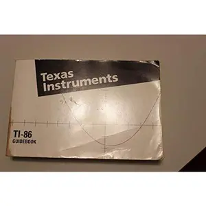 USED-Ti 86 Guidebook Texas Instruments by Texas Instruments (Paperback)