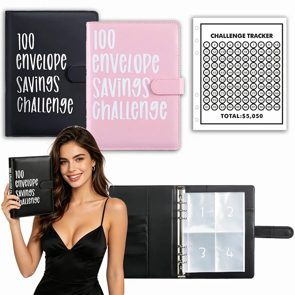 100 Envelopes Winter Ski Vacation Season Saving Challenge, Winter Holiday Budget Binder, Build Custom Ski Trip Savings Plans With Cash Slot Planner, Hit $5050 Winter Ski Vacation Season Saving Target