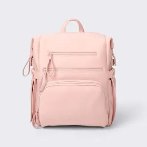Boxy Diaper Backpack - Pink - Cloud Island