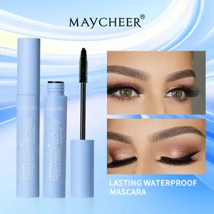Natural Waterproof Volumizing Makeup Mascara, Volume Mascara, Smudgeproof Long-Lasting Formula, Perfect for Outdoor Events & Parties