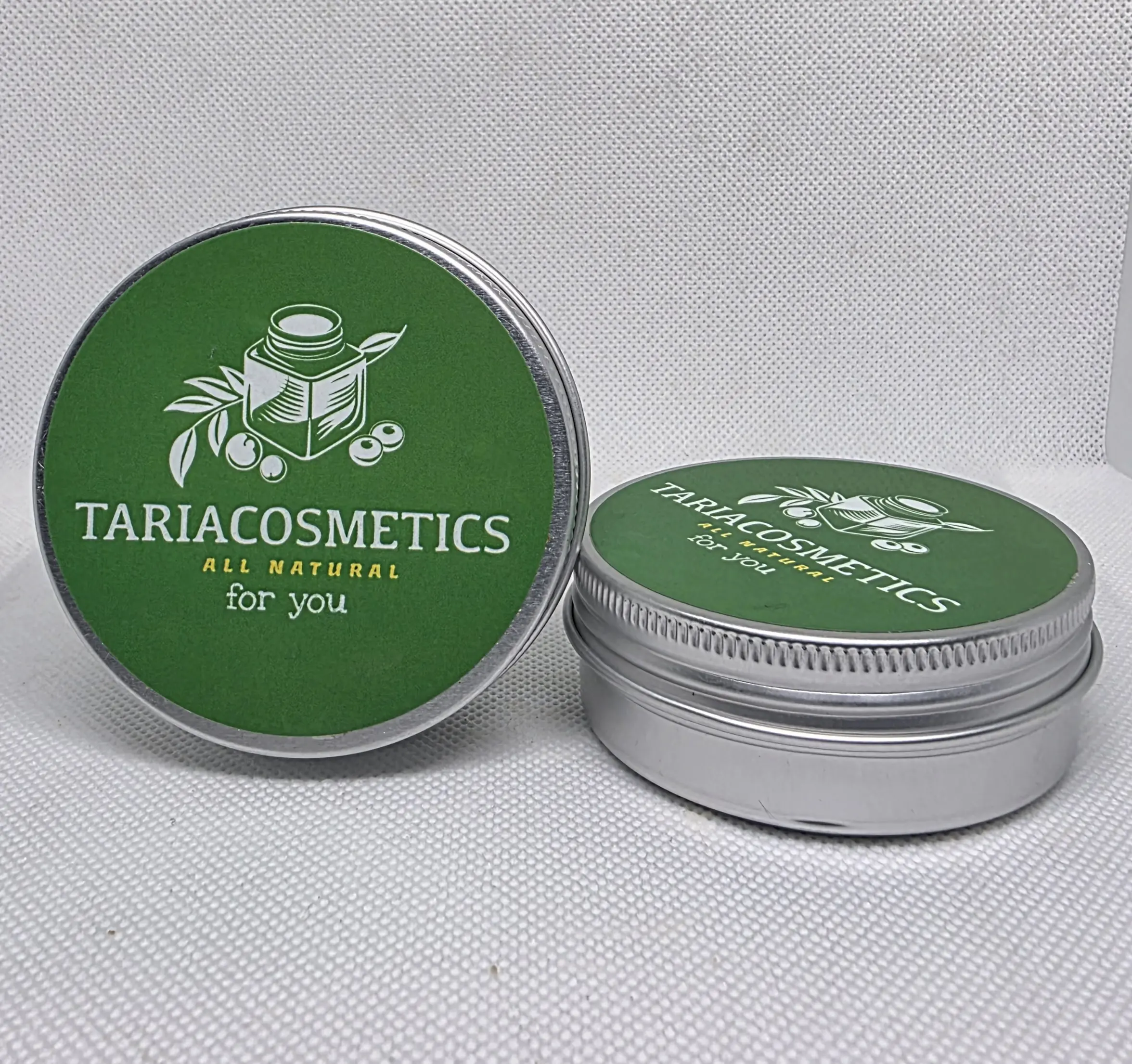 Cocoa Olive Lotion Bar, with Cocoa Butter Olive Oil Beeswax & Vitamin E 2 oz Round Can