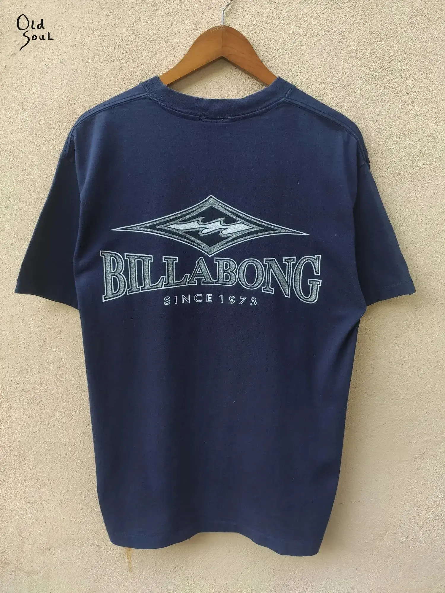 (2 side) Vintage 90s Billabong Surfing Graphic T-Shirt for Men Women, Retro Surf Shirt, Dad Gifts, Gift for Men by Old Soul Outfitters, USA-Made & Printed Apparel