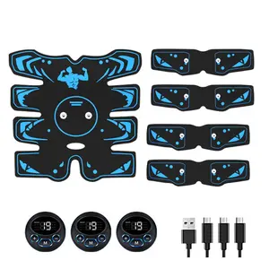 Smart Gym System, Ab Trainer Core Trainer & Butt Massager, Multi-part Massage Home Gym Essential for Abdominal Arm Hip Muscle Strength Training