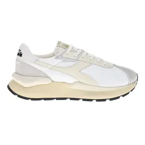 diadora Mens Mercury Elite Lace Up Sneakers Shoes Casual - White