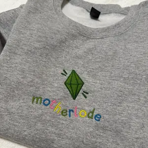 Motherlode Embroidered Crewneck Sweatshirt Unisex