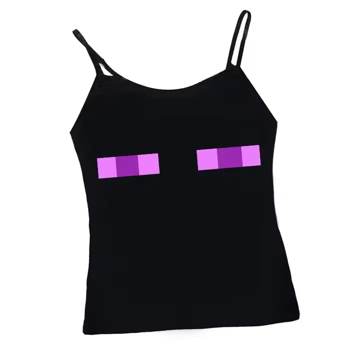 Misfits Skull Camisole Top – Goth Punk Rock Band Tank Top, Y2K Emo