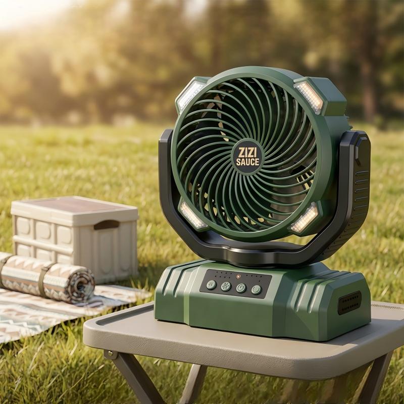 Zizi Sauce Portable LED Camping Fan 10000mAh Rechargeable 8.7-Inch Ultra Quiet Foldable Stand Compact Lightweight 3 Speed Settings for Outdoor Activities Operated Fan for CampingPortable Rechargeable Multifunction Fan battery fan rechargeable fan Zizi Sauce Portable LED Camping Fan 10000mAh Rechargeable 8.7-Inch Ultra Quiet Foldable Stand Compact Lightweight 3 Speed Settings for Outdoor Activities Operated Fan for CampingPortable Rechargeable Multifunction Fan battery fan rechargeable fan