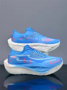 Unisex Professional Jogging Shoes | Carbon Plate Propulsion Rebound | Foam Midsole Cushion | Breathable Mesh Trendy Commute Shoes, Breathable Running Shoes