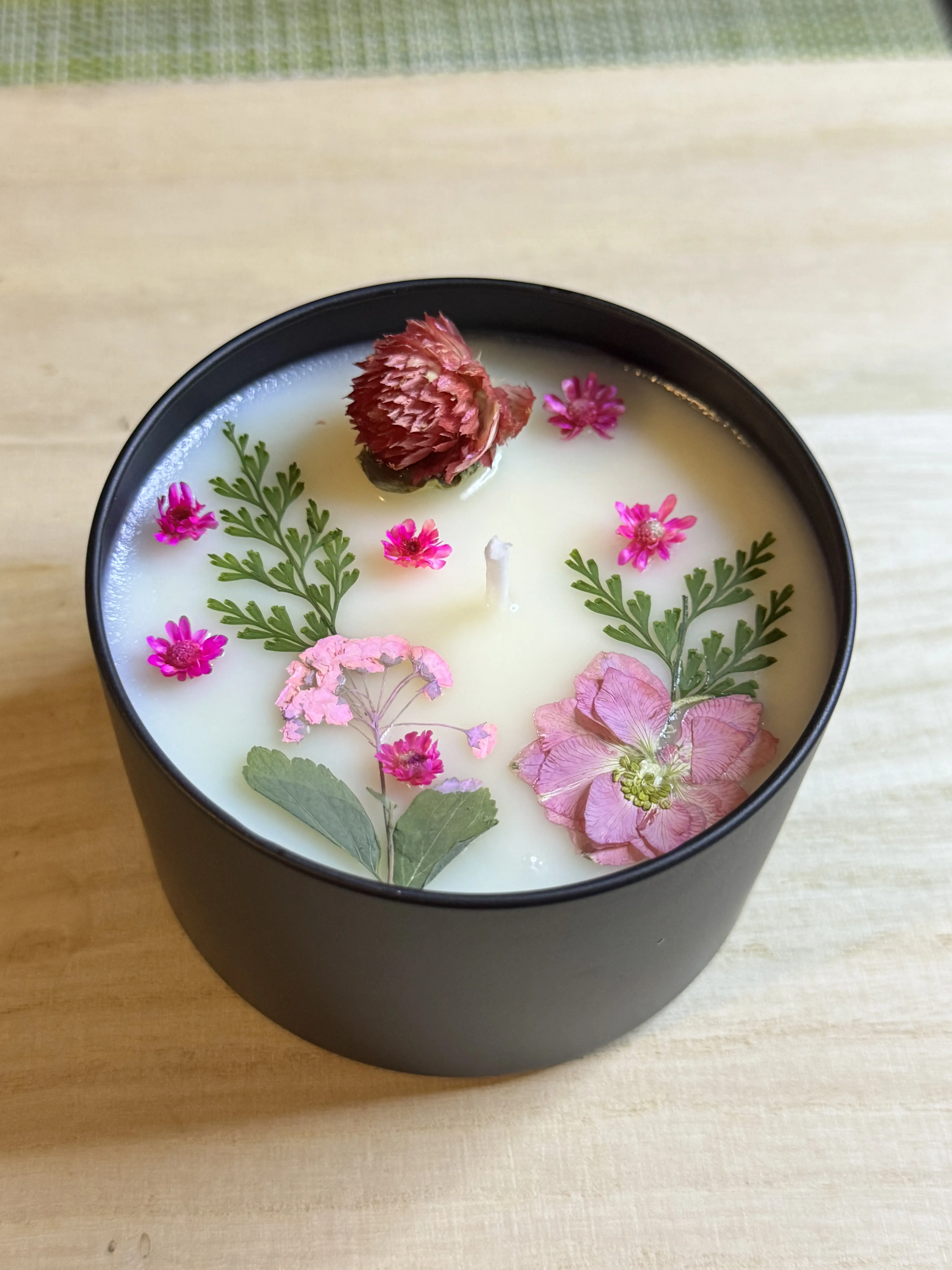 Sweet peppermint candle