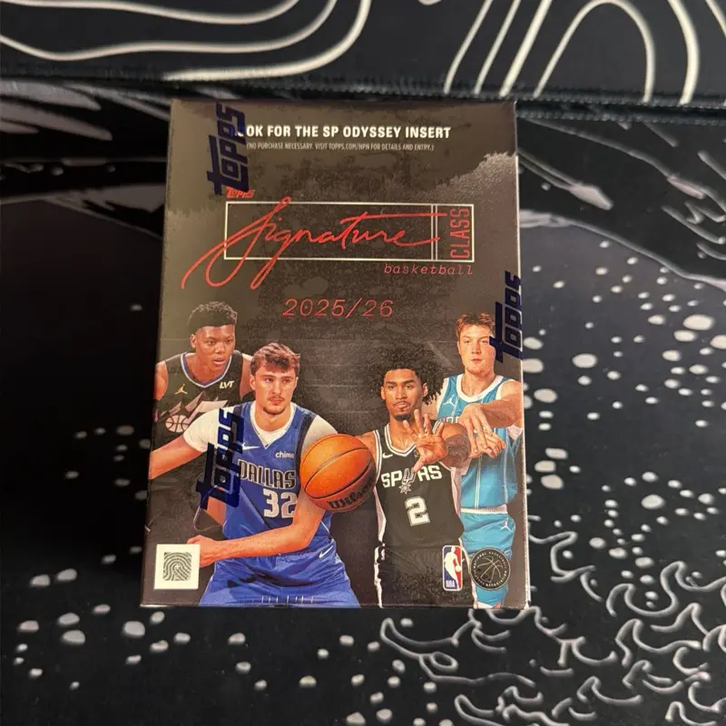 2025 Topps Signature Class Basketball Blaster Packs