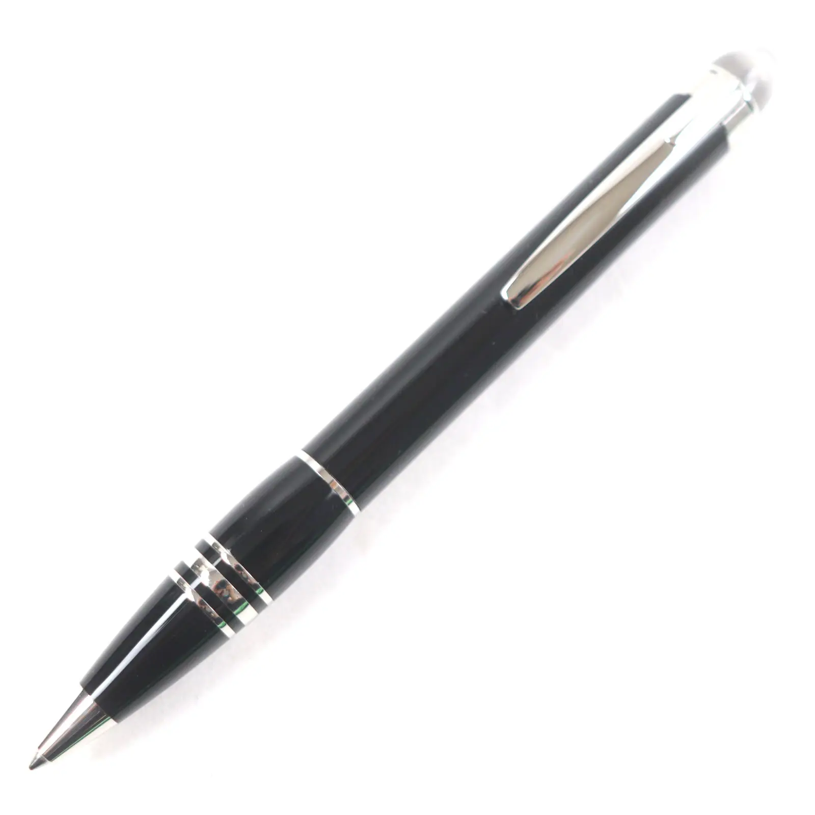 Pre-owned Montblanc Others Small Leather Goods Starwalker Ballpoint Pen