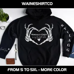 Morally Grey Dark Romance Hoodie, STFUATTDLAGG Sweatshirt, Good Girl T-shirt, Dark Romance Womenswear Shirt, Spicy Booktok, Smut Shirt Everyday Fit