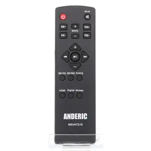 Anderic RRVHT215 Sound Bar Remote Control for Vizio VHT210, VHT510, VHT215, and Others