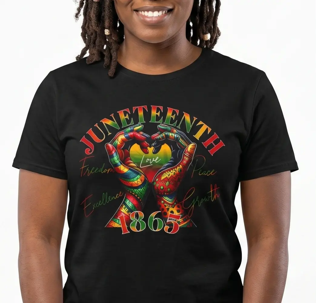 DTF Heat Transfer Prints - Juneteenth Design, Black Excellence, Vibrant Embossing DIY Crafts Supplies, Specialty Craft Supplies for DIY Projects, Specialty Diy