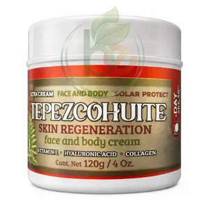 VIRAL High Supreme Tepezcohuite Face and Body Cream – 4 oz (120g) – With Hyaluronic Acid, Collagen & Vitamin E – Hydrating & Skin Revitalizing Formula – Daily Solar Protect Moisturizer for Radiant Skin & Environmental Defense