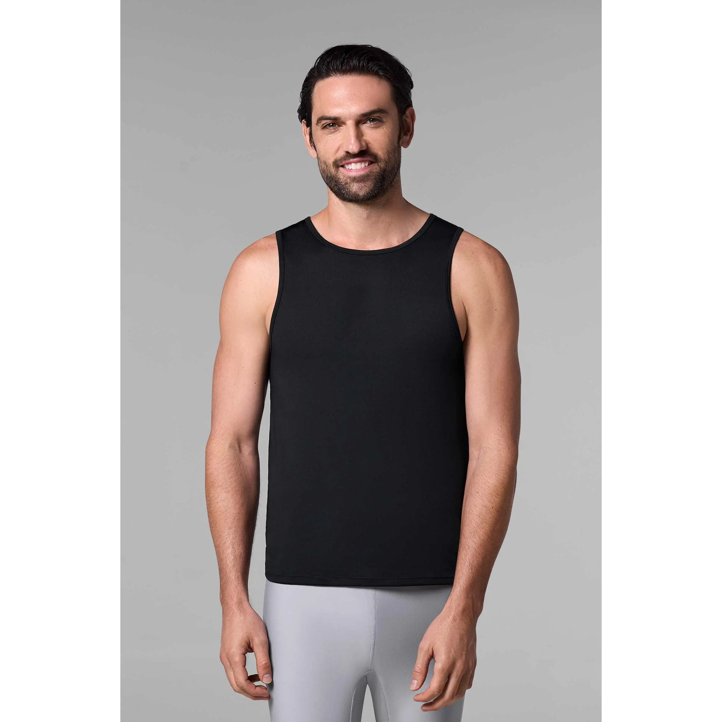 Dade | Men's Swim Tank | Black