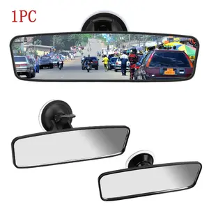 Interior Rear View Mirror 360° Rotates Car Rear Mirror Wide-angle Rearview Mirror Adjustable Suction Cup Car-styling Universal