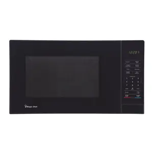 Magic Chef 1000 Watt 1.1 Cubic Feet Digital Touch Countertop Microwave, Black