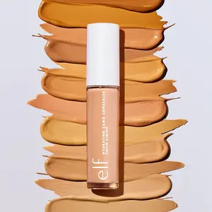 e.l.f, Hydrating Camo Concealer, Lightweight, Full Coverage, Long Lasting, Conceals, Corrects, Covers, Hydrates, Highlights, Light Sand, Satin Finish, 25 Shades, All-Day Wear, 0.20 Fl Oz