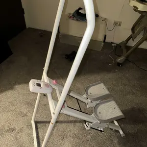 Merach Stair Stepper with Handlebar for Full-Body Workout,330LBS Capacity, Compact Cardio Climber Exercise Machinewith Adjustable Pedals, Vertical Climber, OutdoorFun for Home Gym